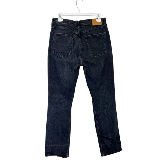 Citizens of Humanity Charlotte Straight Ankle Jeans Womens Size 28 Black - Picture 2 of 13